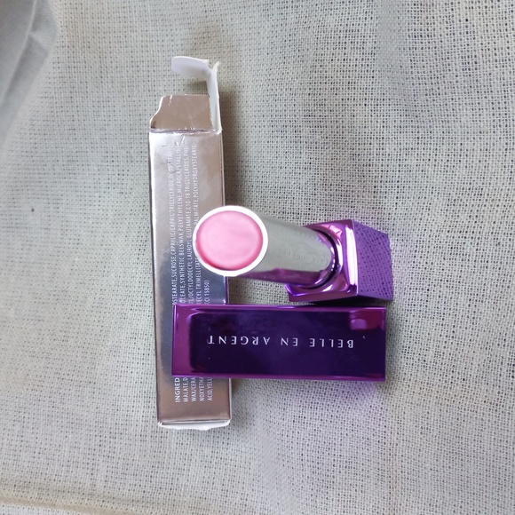 BELLE EN ARGENT Balmy Lip Scrub in Clear NEW IN BOX - Picture 3 of 3